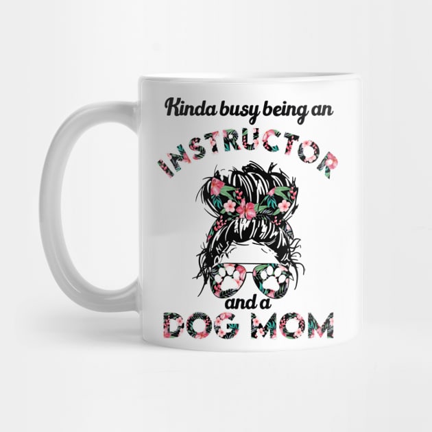 Instructor woman and dog mom gift . Perfect present for mother dad friend him or her by SerenityByAlex